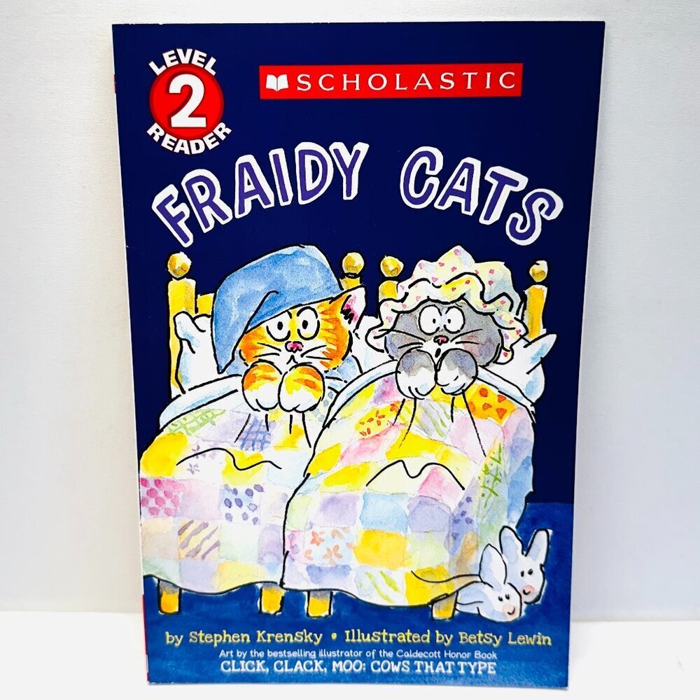 Fraidy Cats (Scholastic Reader, Level 2) Paperback By Krensky, Stephen